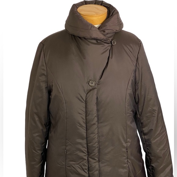 Dennis Bossa Small Brown Long Coat NWT - Picture 9 of 16